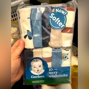 Gerber washcloths